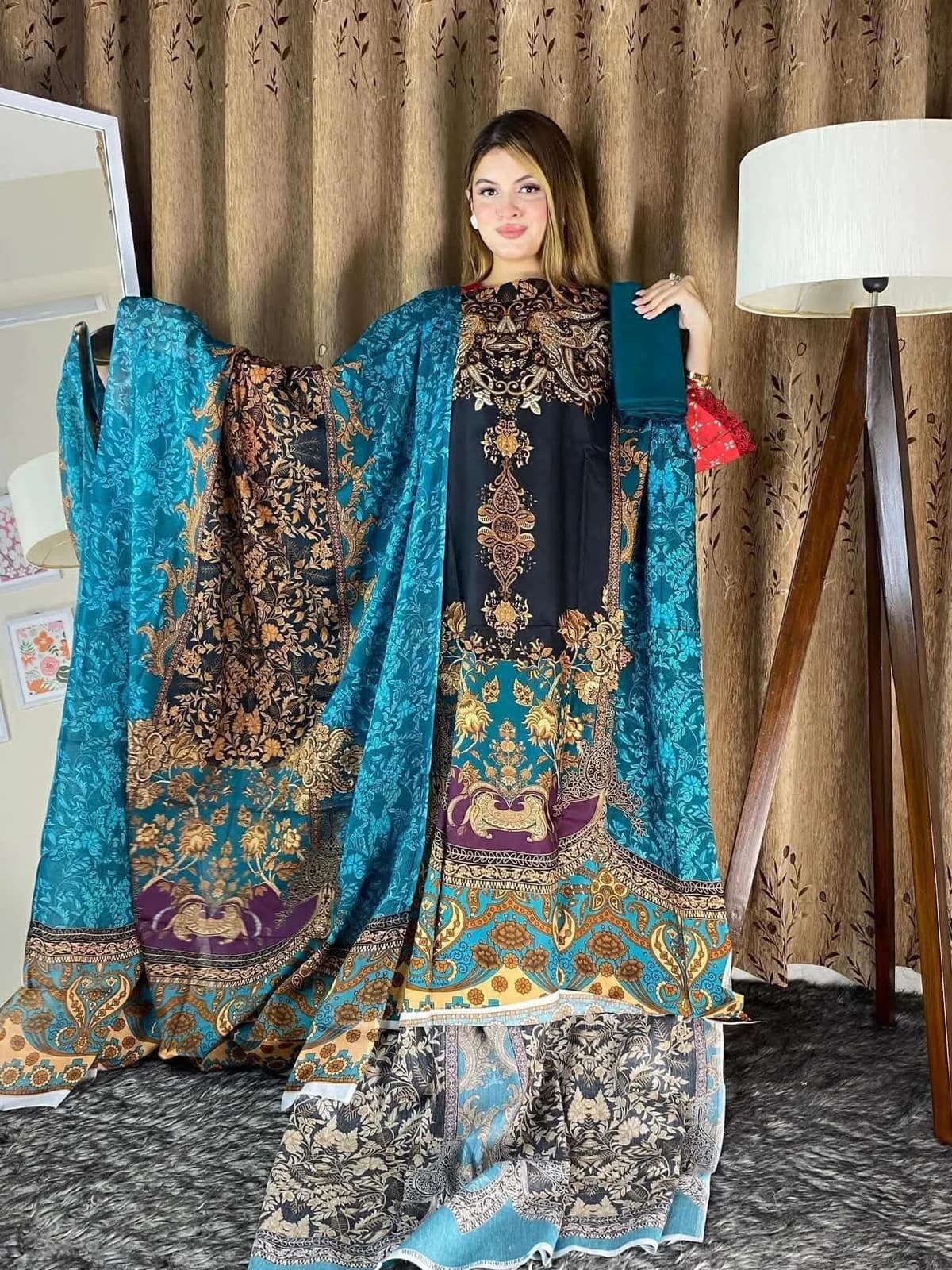 Embossed Cotton Fabric